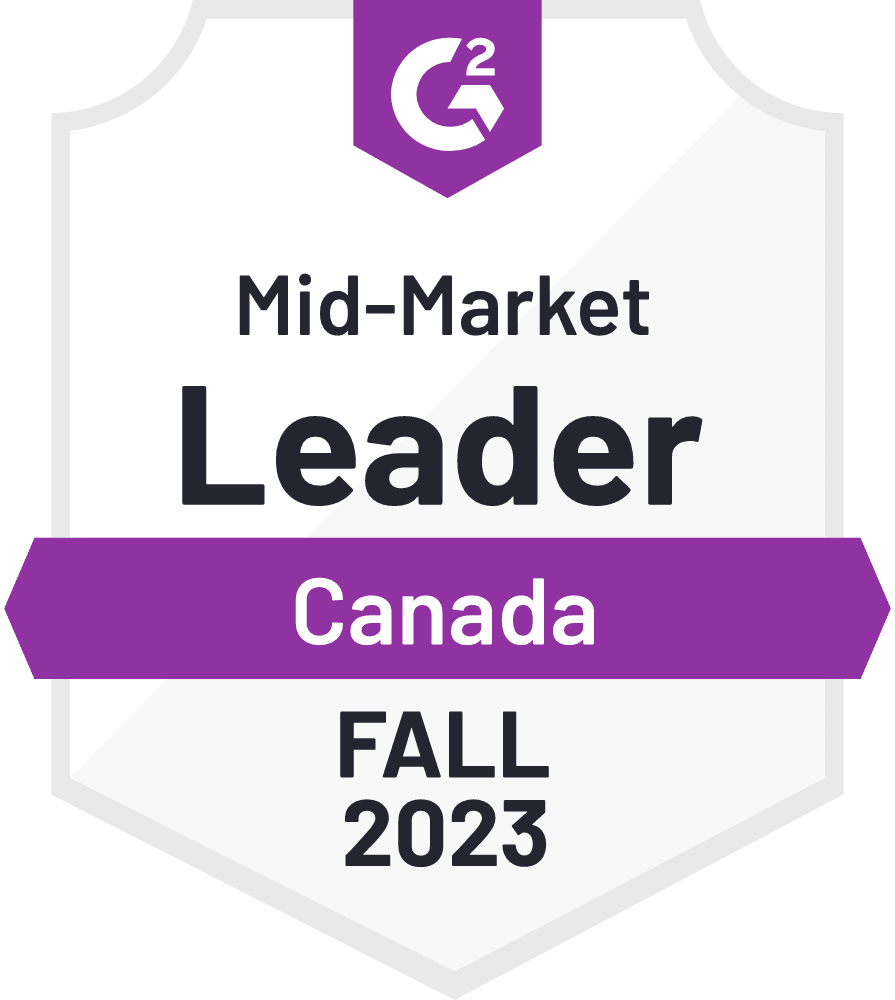 G2 Mid Market Canada Leader Fall 2023