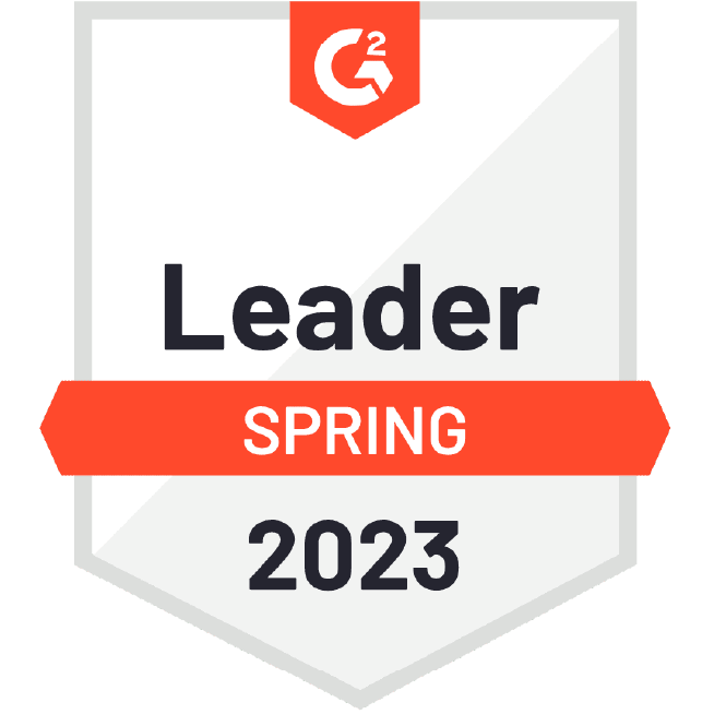 G2 Leader Spring 2023 Award Badge