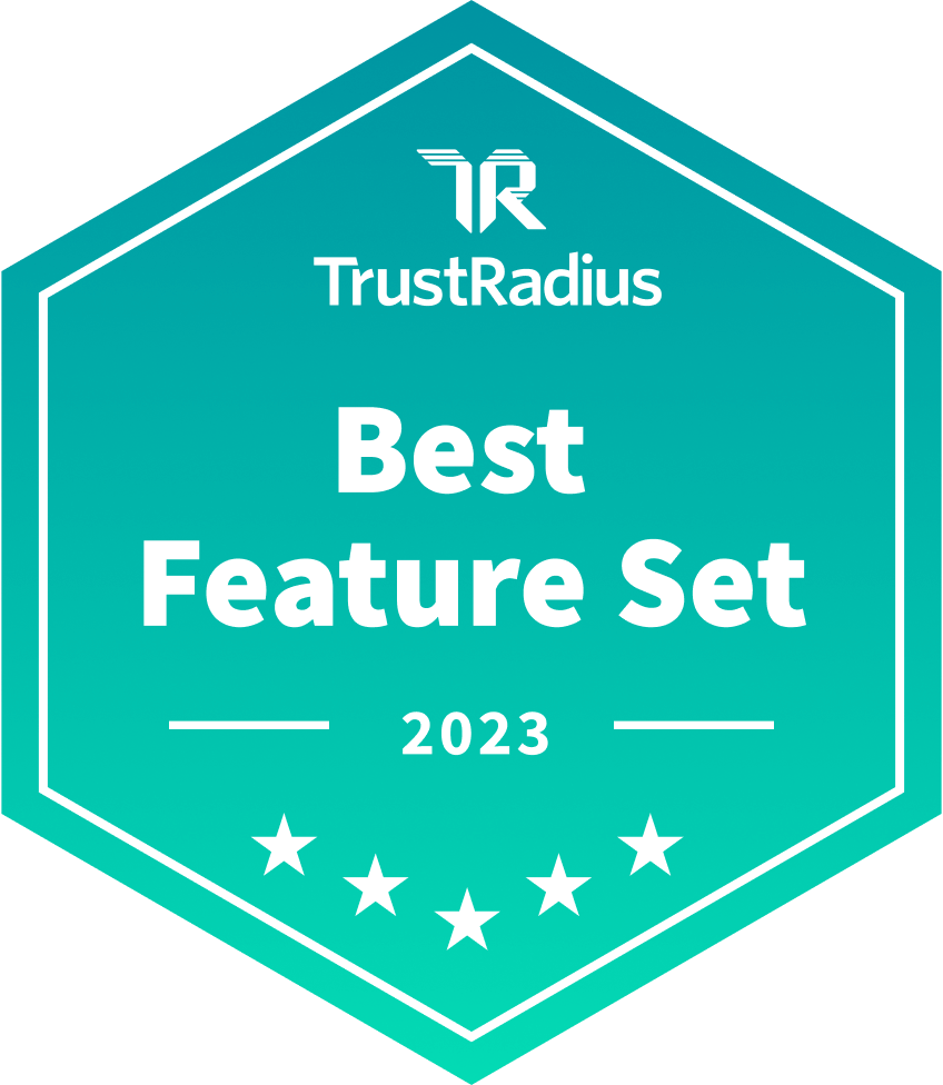 TrustRadius Best Feature Set 2023