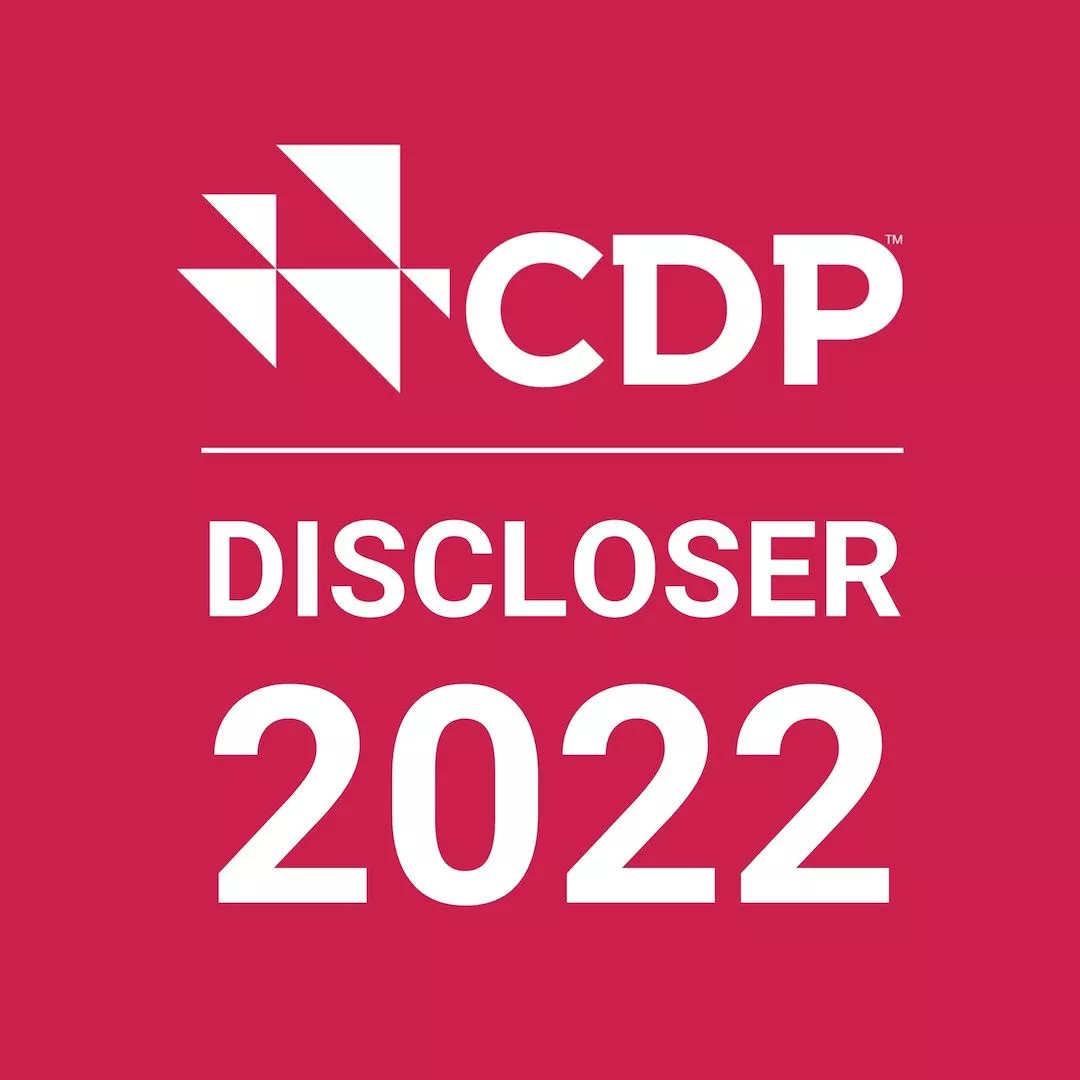 CDP Disclosure 2022 badge