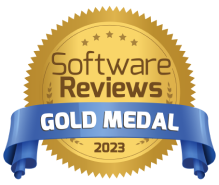 SoftwareReviews Gold Medal 2023 Award